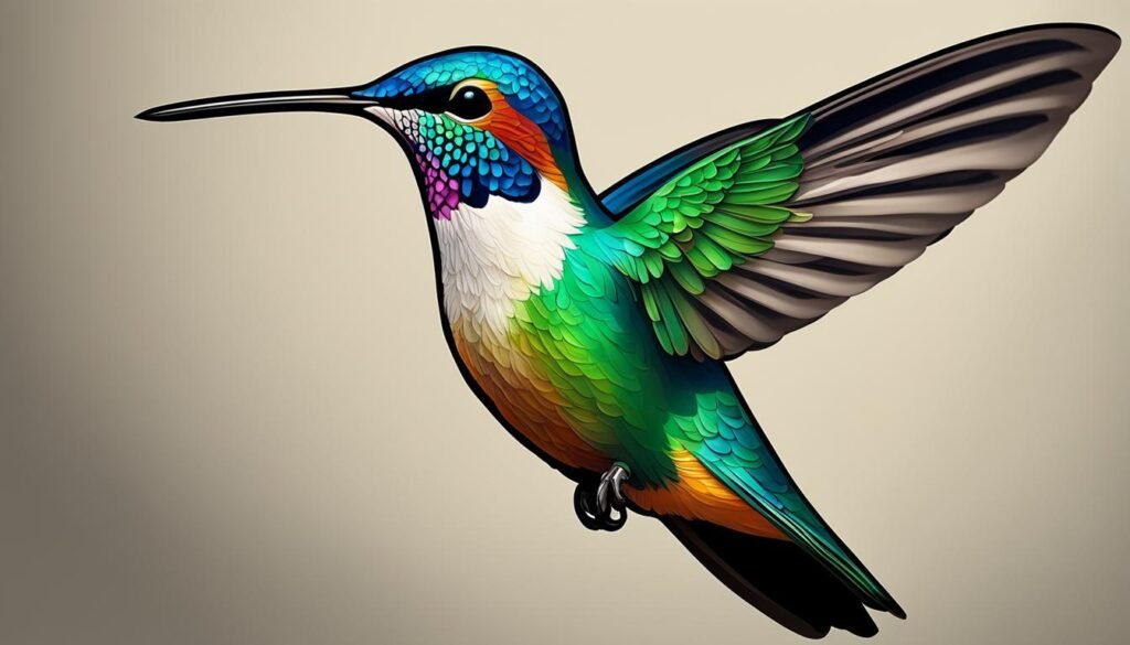 Hummingbird Shading Techniques and Texture Details